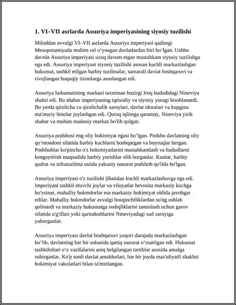 QADIMG MESOPATAMIYA MILLODAN AVVALGI VI-IIMING YILLIKLAR 3