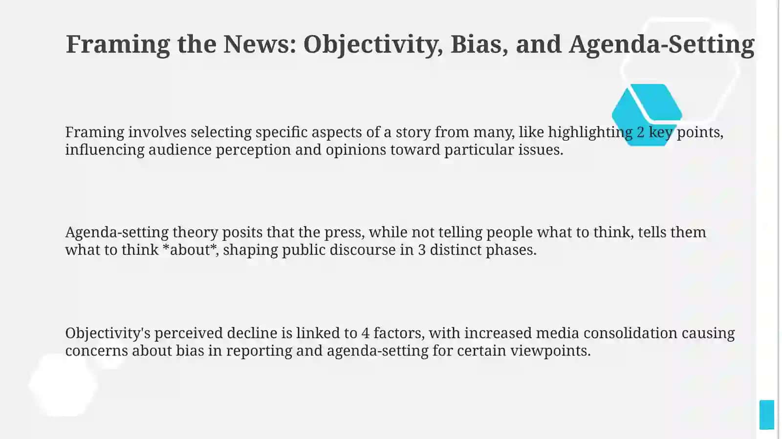 Discoursic features of the Press media 3