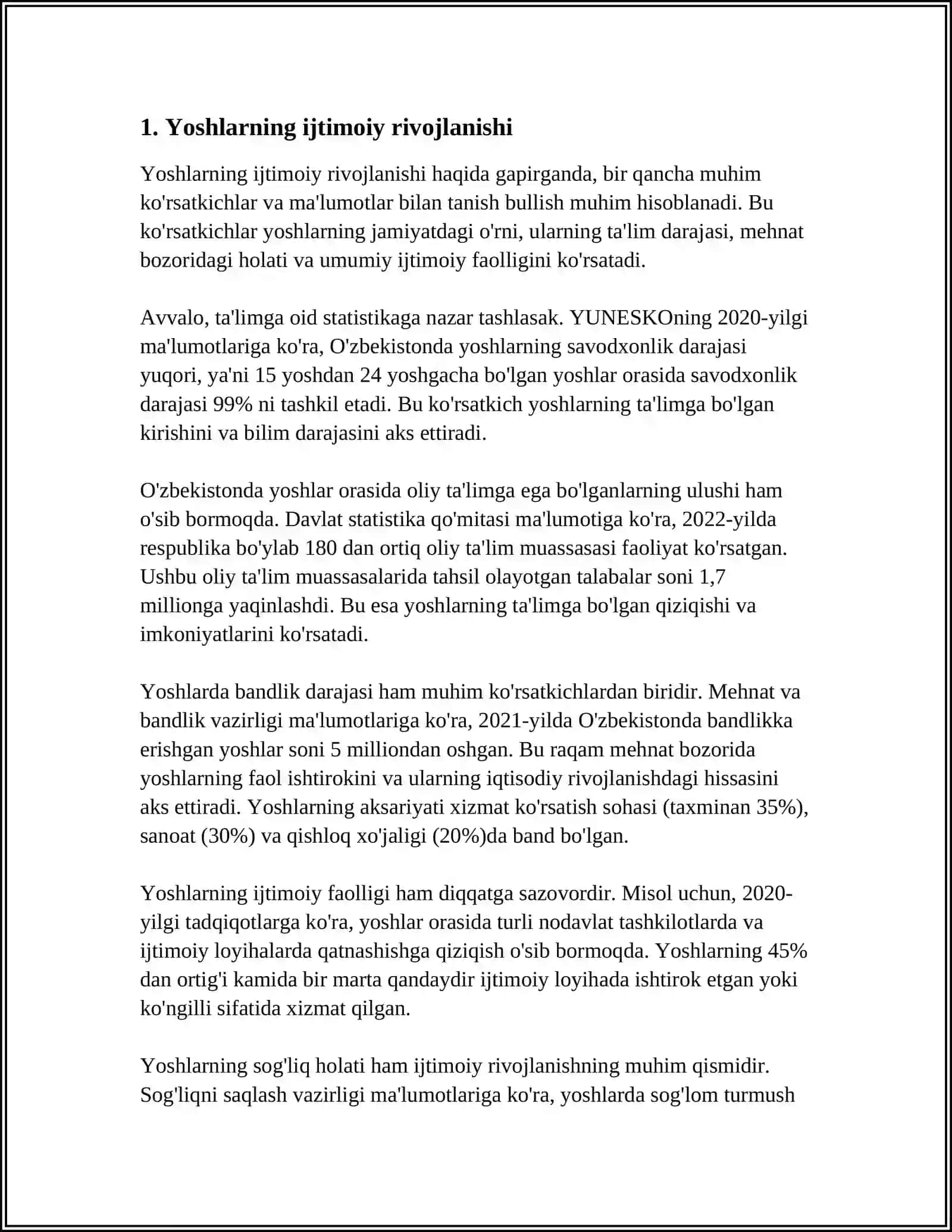 YOSHLARNI IJTIMOIY PEDAGOGIK QÒLLAB-QUVVATLASH 3