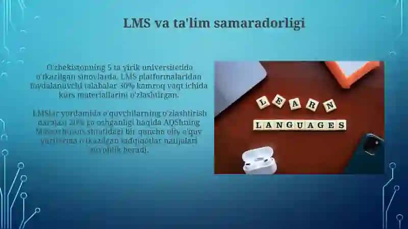LMS (leorning management system) ta'limni boshqaruv tizimlari 3