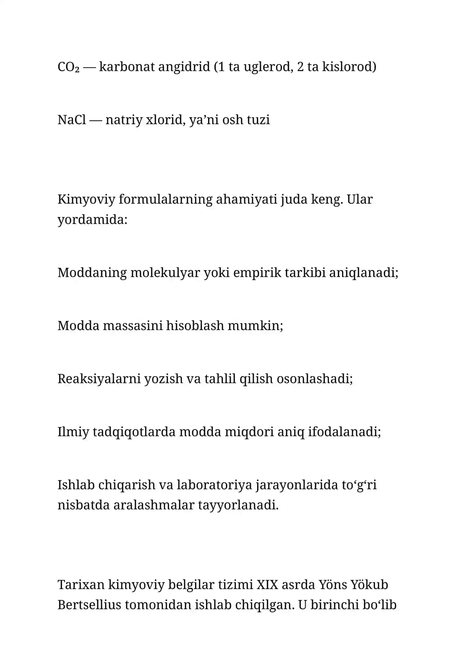Kimyoviy formulalar 3