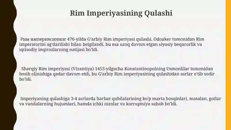 Qadimgi Rim Tarixi 3