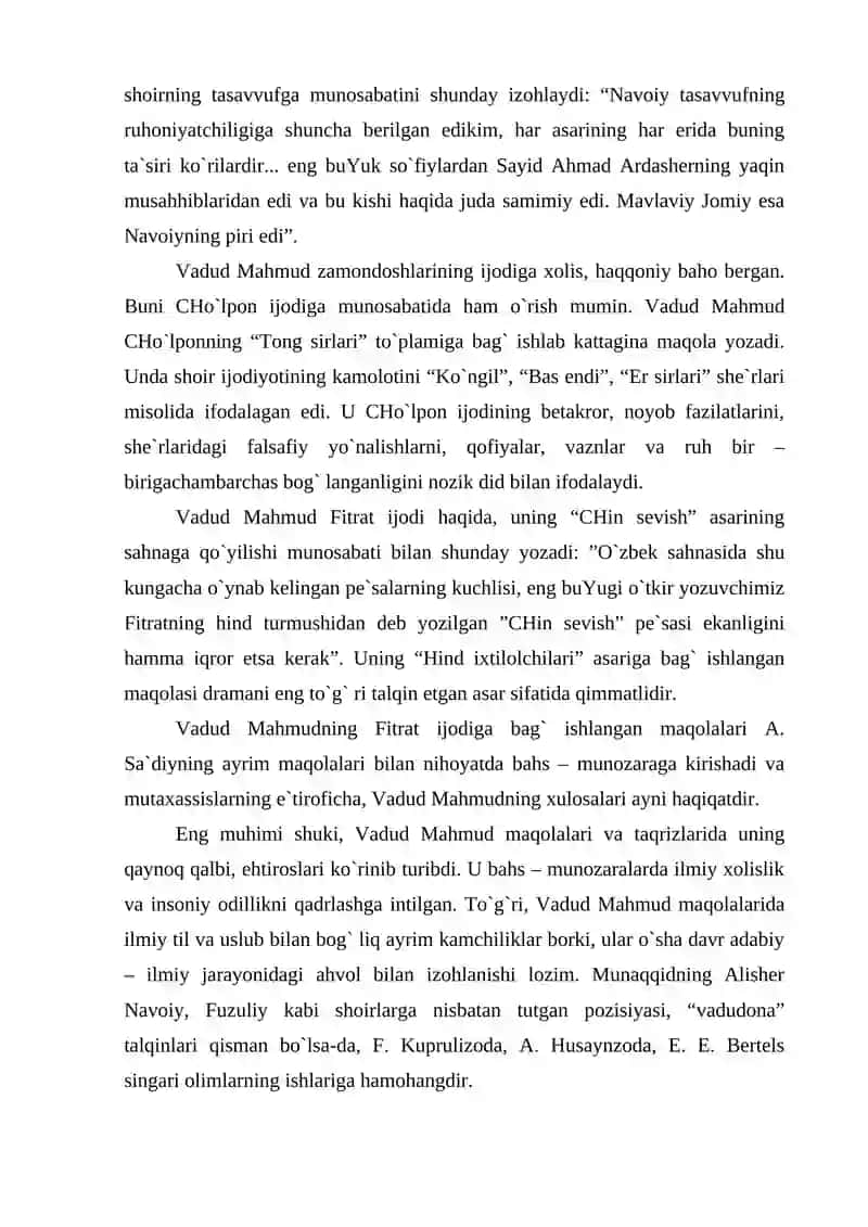 Vаdud Mаhmudning adabiy tanqidiy qarashlari 3