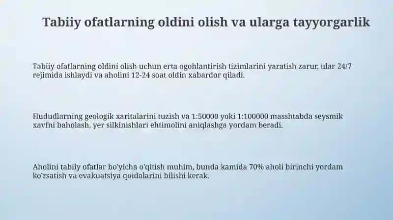 Hayot faoliyati xafsizligining tabiat (aspektlari)bilan bog'liqligi 3