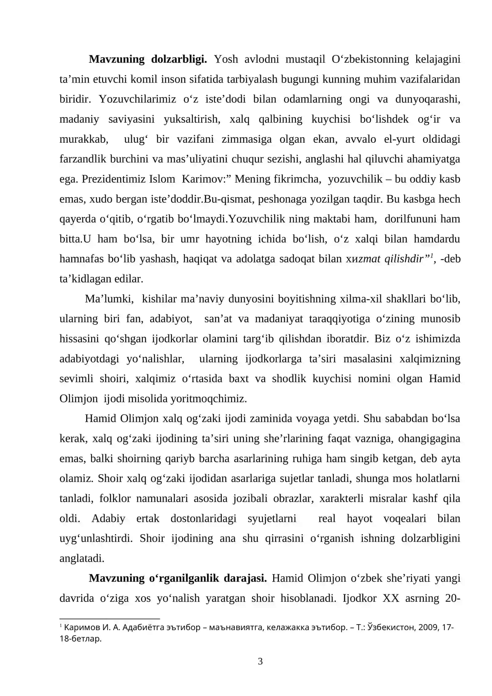 Hamid Olimjon ijodida xalq og‘zaki ijodi an’analari 3