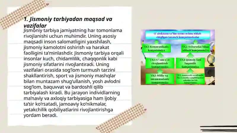 O‘quvchilarda jismoniy va intellektual imkoniyatlarni rivojlantirish va kreativ sifatlarini namoyon qilishning mazmuni 3
