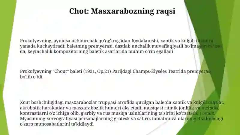 Prokofyevning baletlari 3
