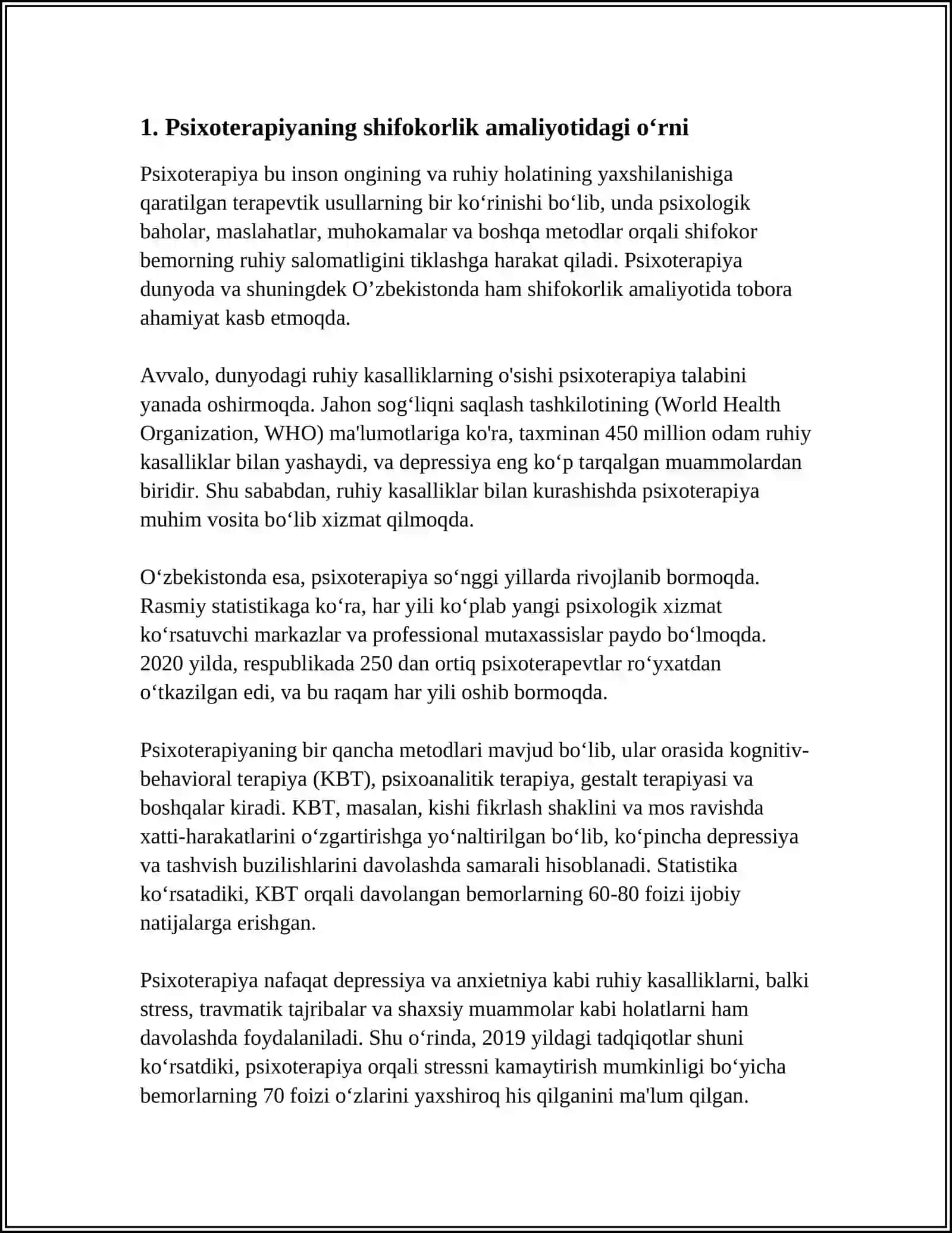 SHIFOKORLIK FAOLIYATIDA PSIXOTERAPIYANING AXAMIYATI 3
