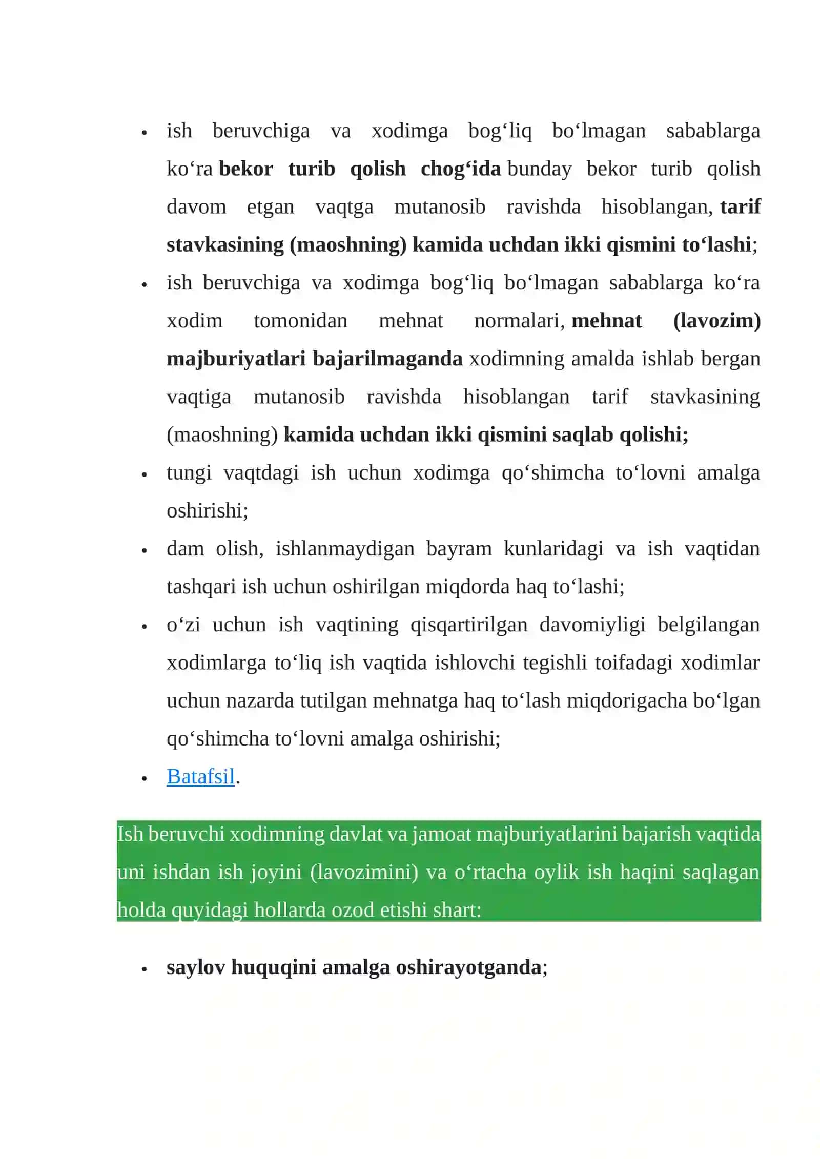 Kafolatli to‘lovlar va kompensatsiya to‘lovlari 3