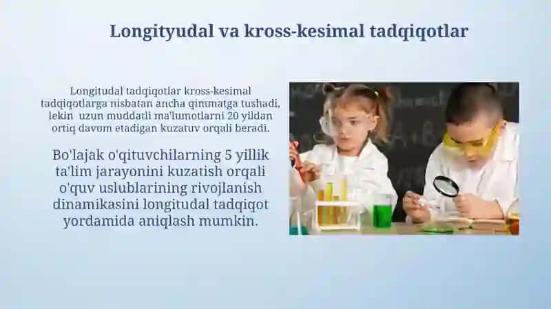 Boshlang'ich ta'lim pedagogikasining ilmiy tadqiqot metodlari 3