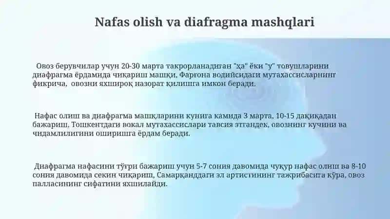 Ovozlarni Yozuvga Tayyorlashga Qaratilgan Maxsus Mashqlar 3