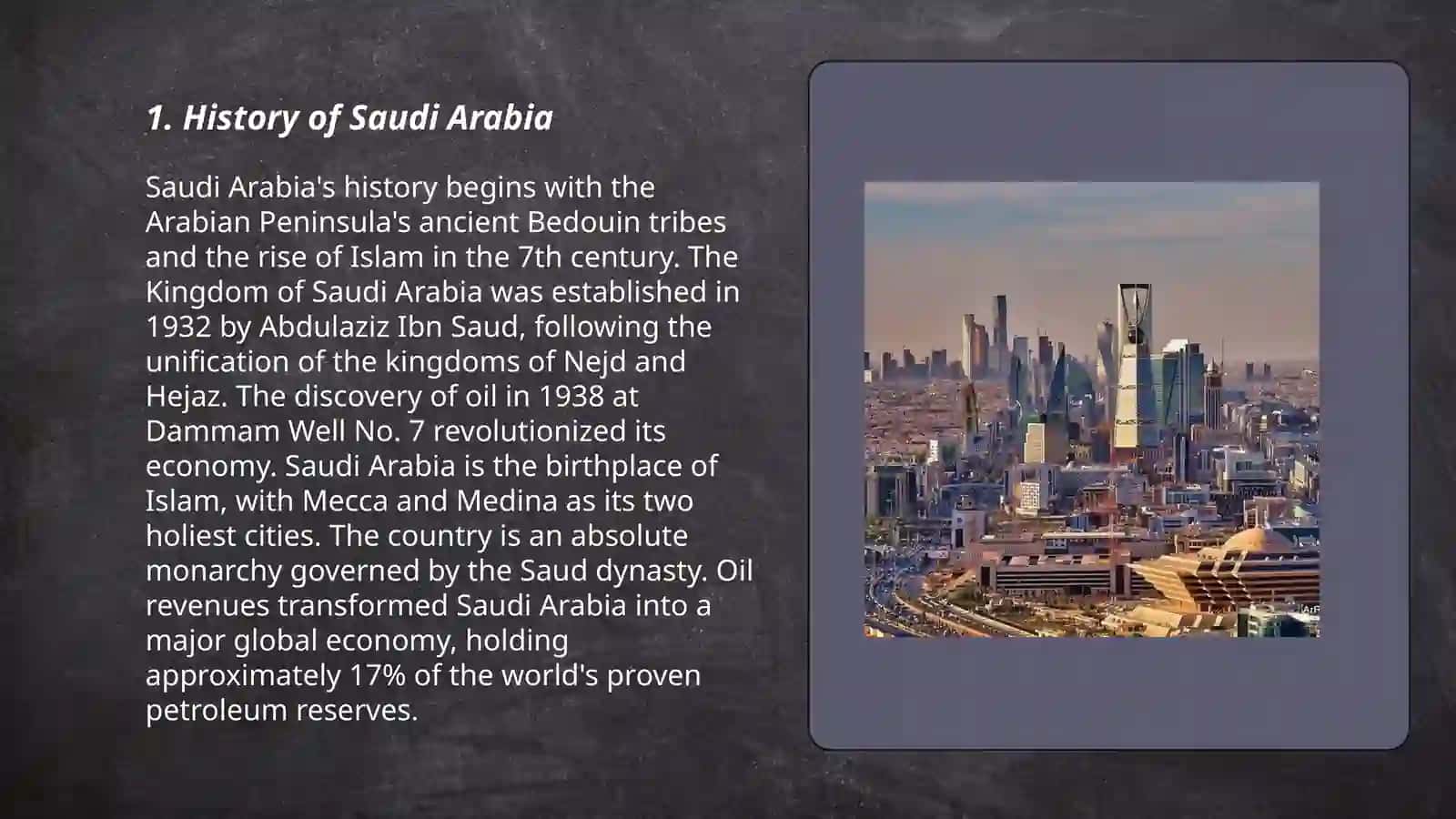 Saudia Arabia History 3