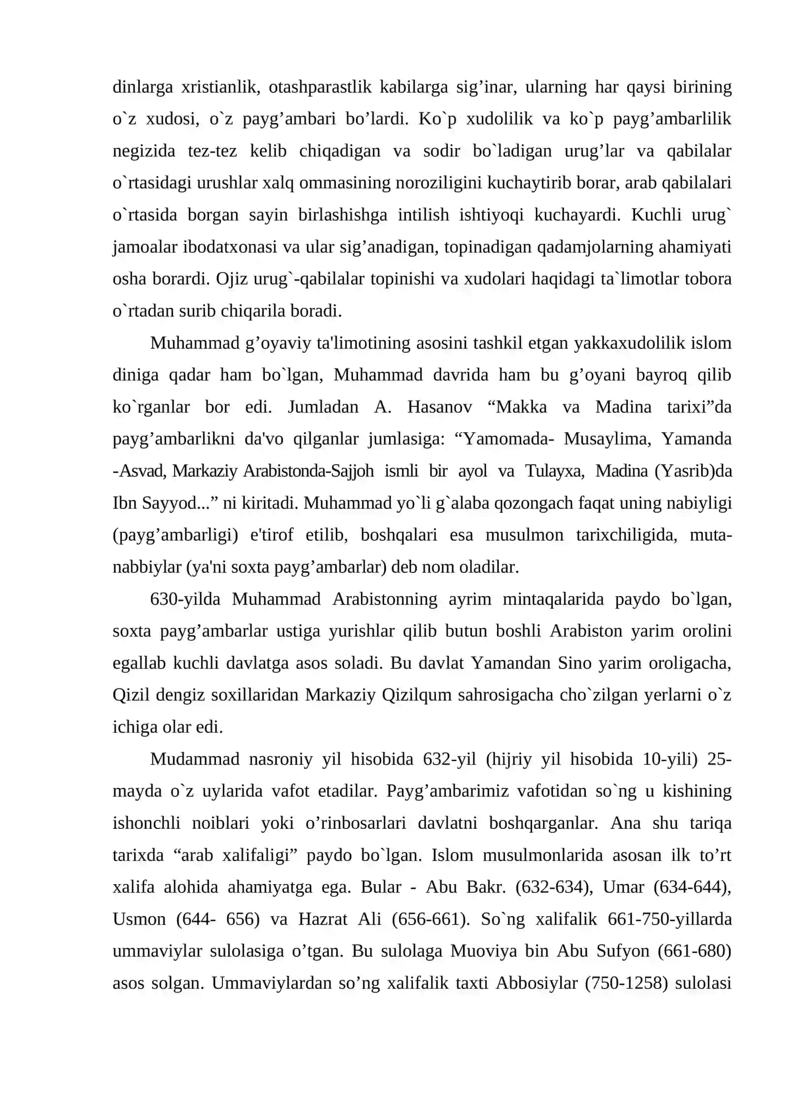 O‘rta Osiyoda arab xalifaligi davlat boshqaruvi 3