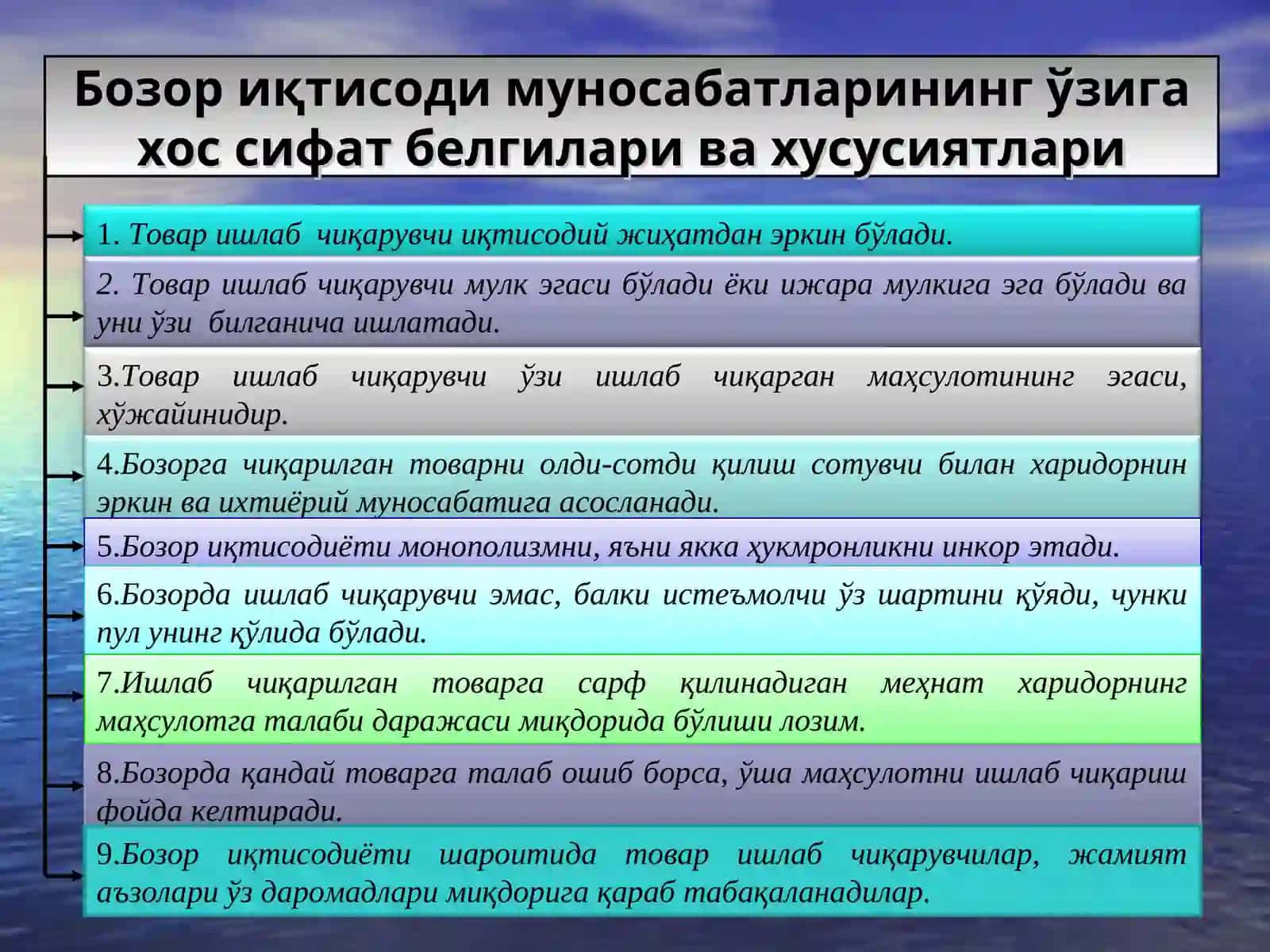 МУСТАҚИЛЛИК ЙИЛЛАРИДА ЎЗБЕКИСТОНИНГ ИҚТИСОДИЙ, МАЪНАВИЙВАМАДАНИЙ ТАРАҚҚИЁТИ 3