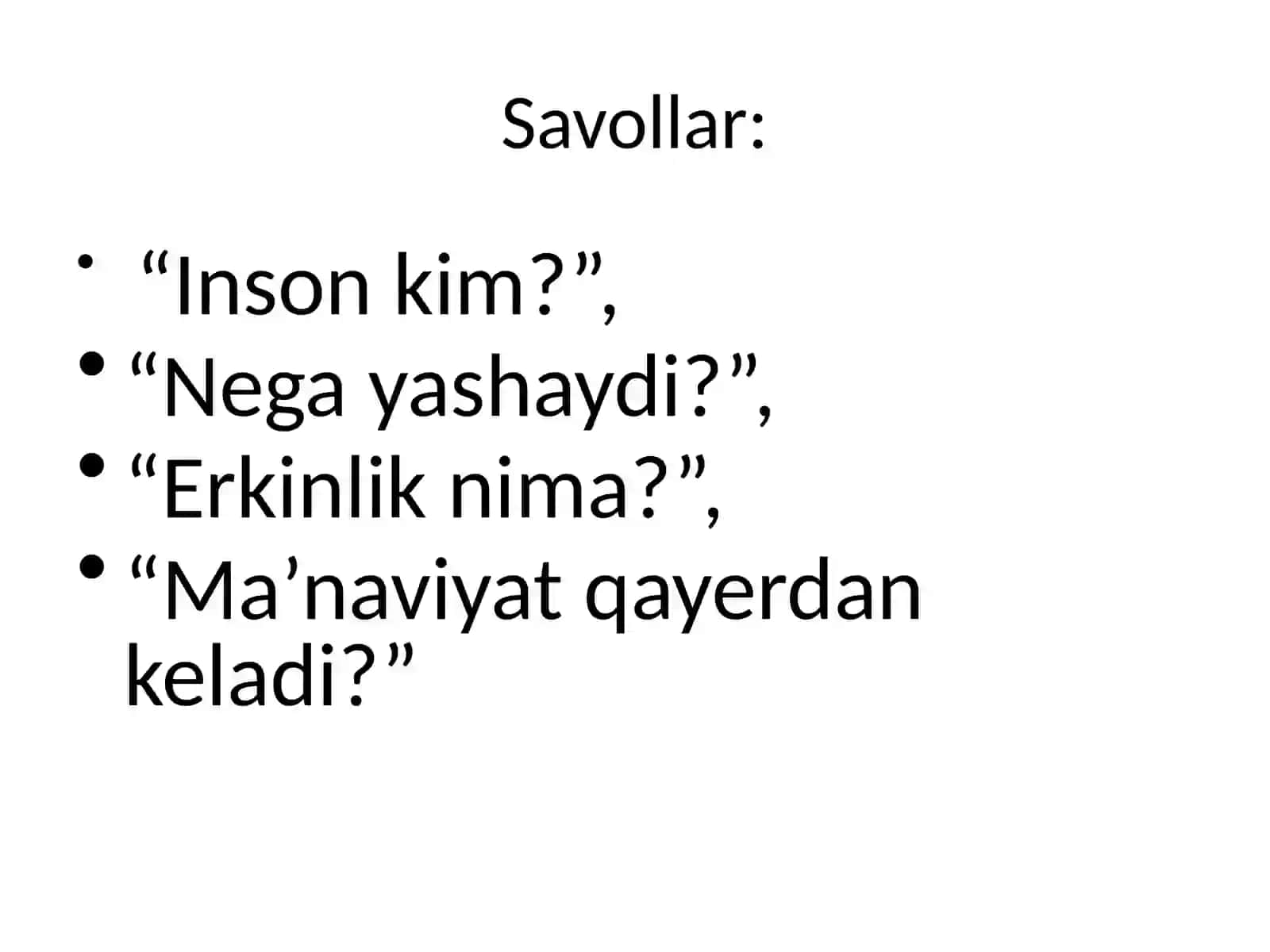 INSON FALSAFASI 3