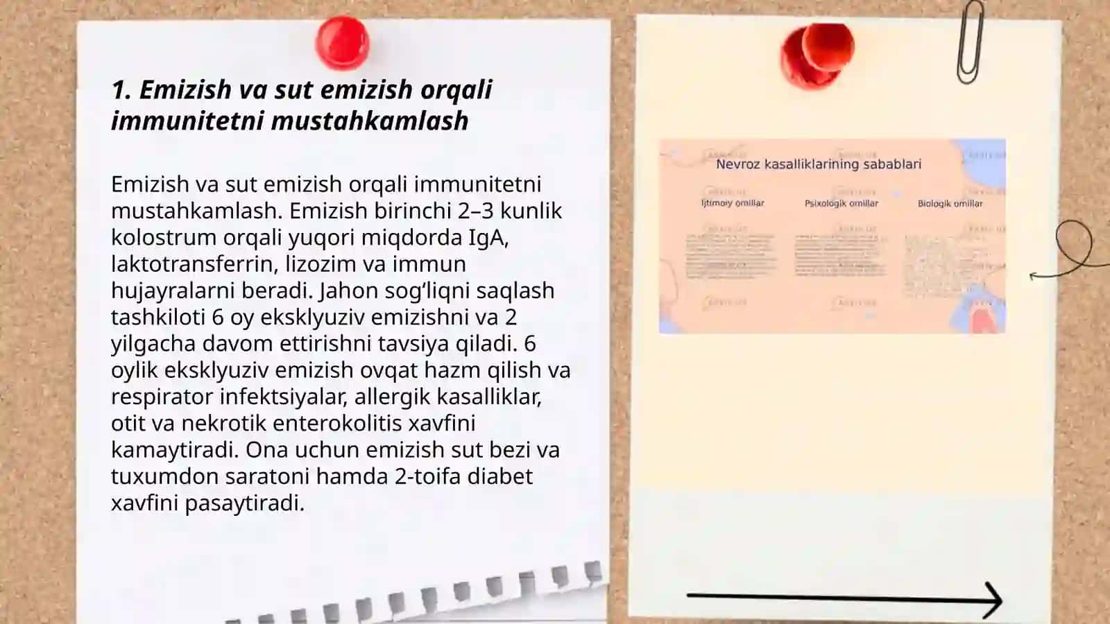 Bolalar va onalarda kasallikni oldini olish 3