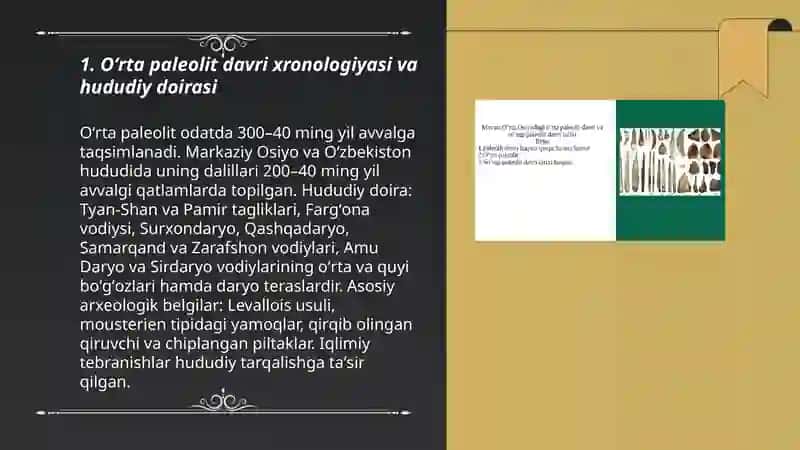 Oʻrta paleolit davri arxeologiyasi 3
