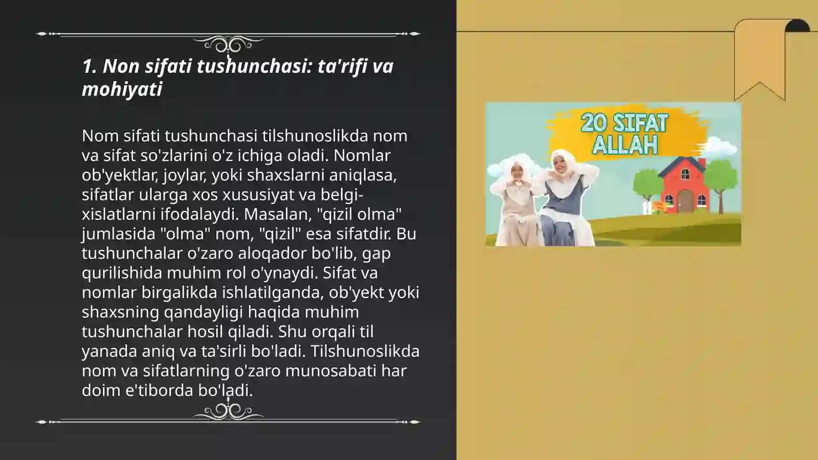 Nom sifati tushunchasi va uni aniqlovchi omilllar 3
