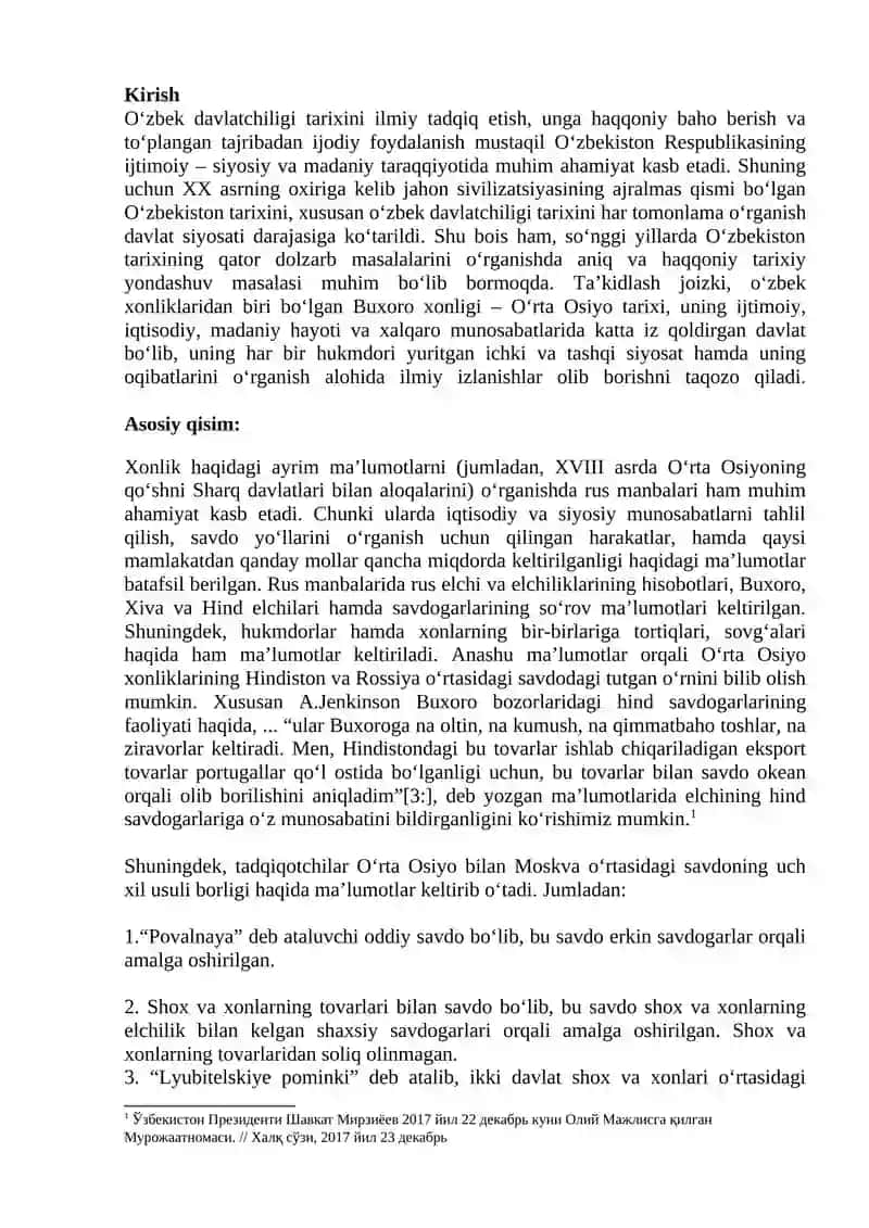 Buxoro xonligining qo'shni mamlakatlar bilan munosabatlari 3