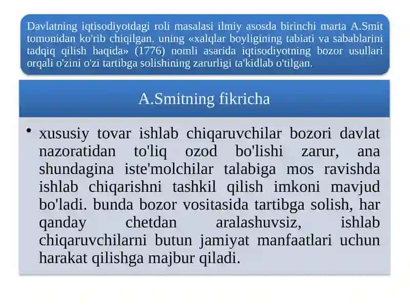 Davlatning Milliy Iqtisodiyotni Tartibga Solishdagi Roli 3