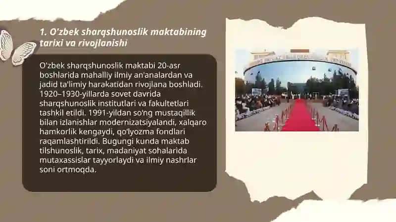O'zbek sharqshunoslik maktabi 3
