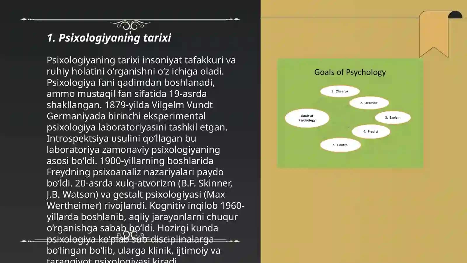 Psixologiya fanining tarixi 3