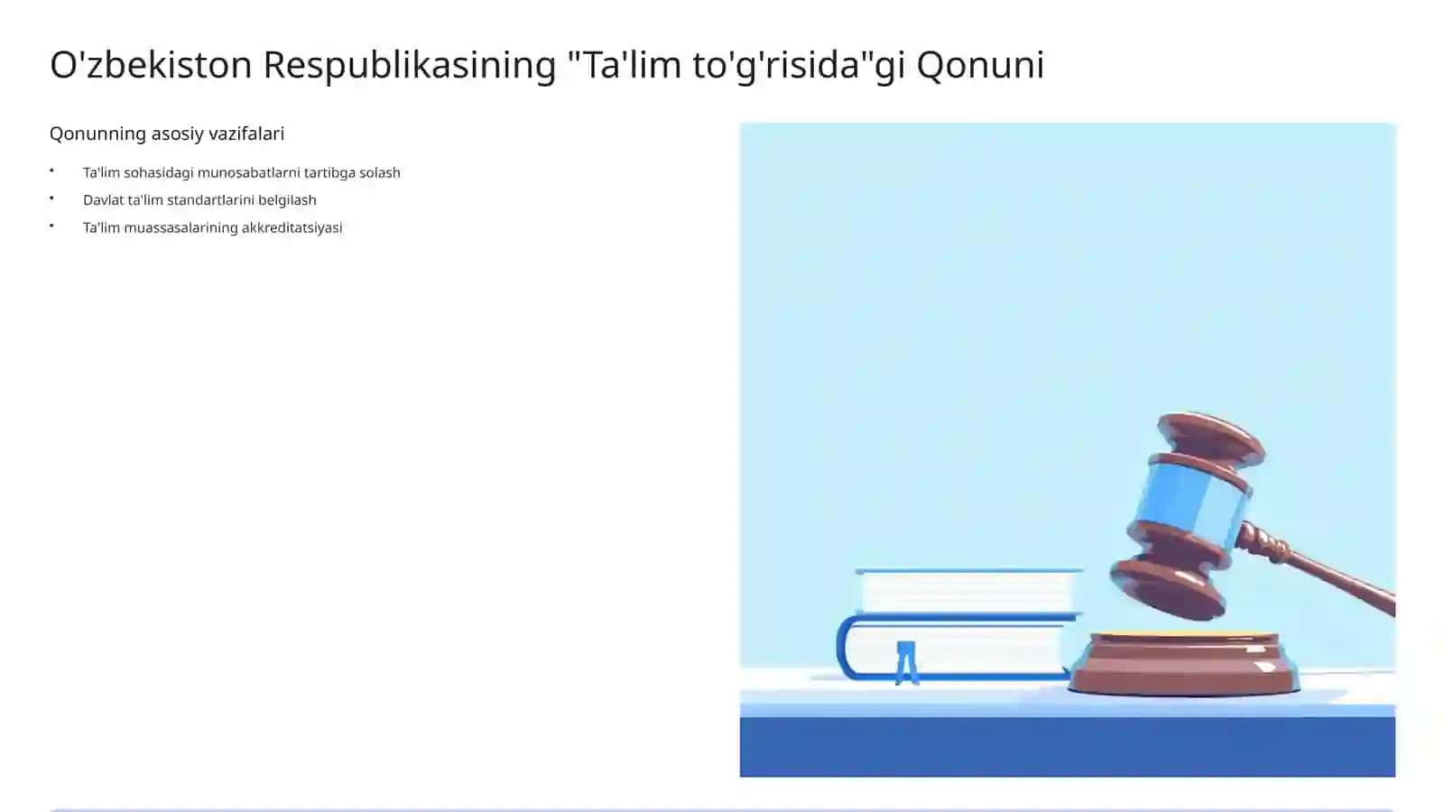 Ta'lim tizimini boshqarish qonuniyatlari va tamoyillari 3