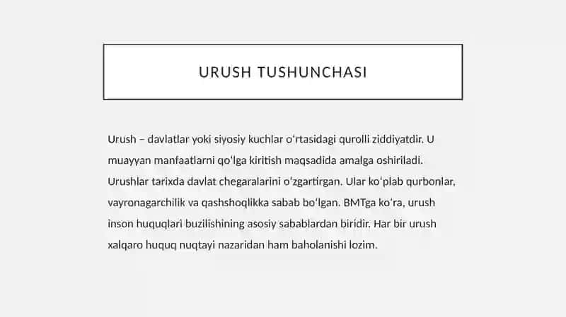 Urushlar va harbiy mojarolar 3