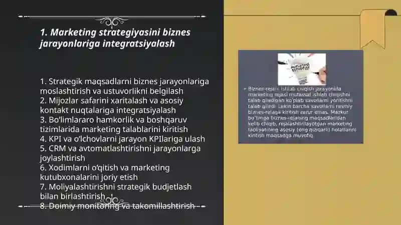 Biznes Jarayonlarida marketing 3