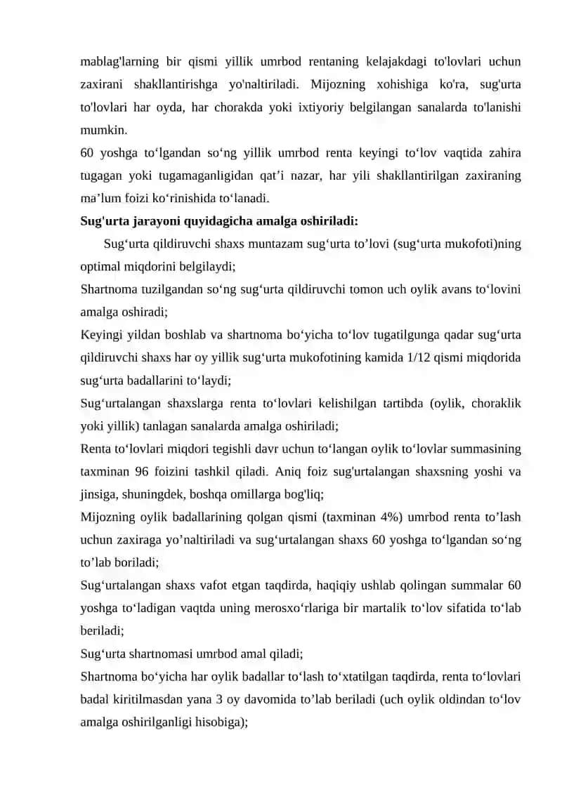Hayot sug’urtasi 3
