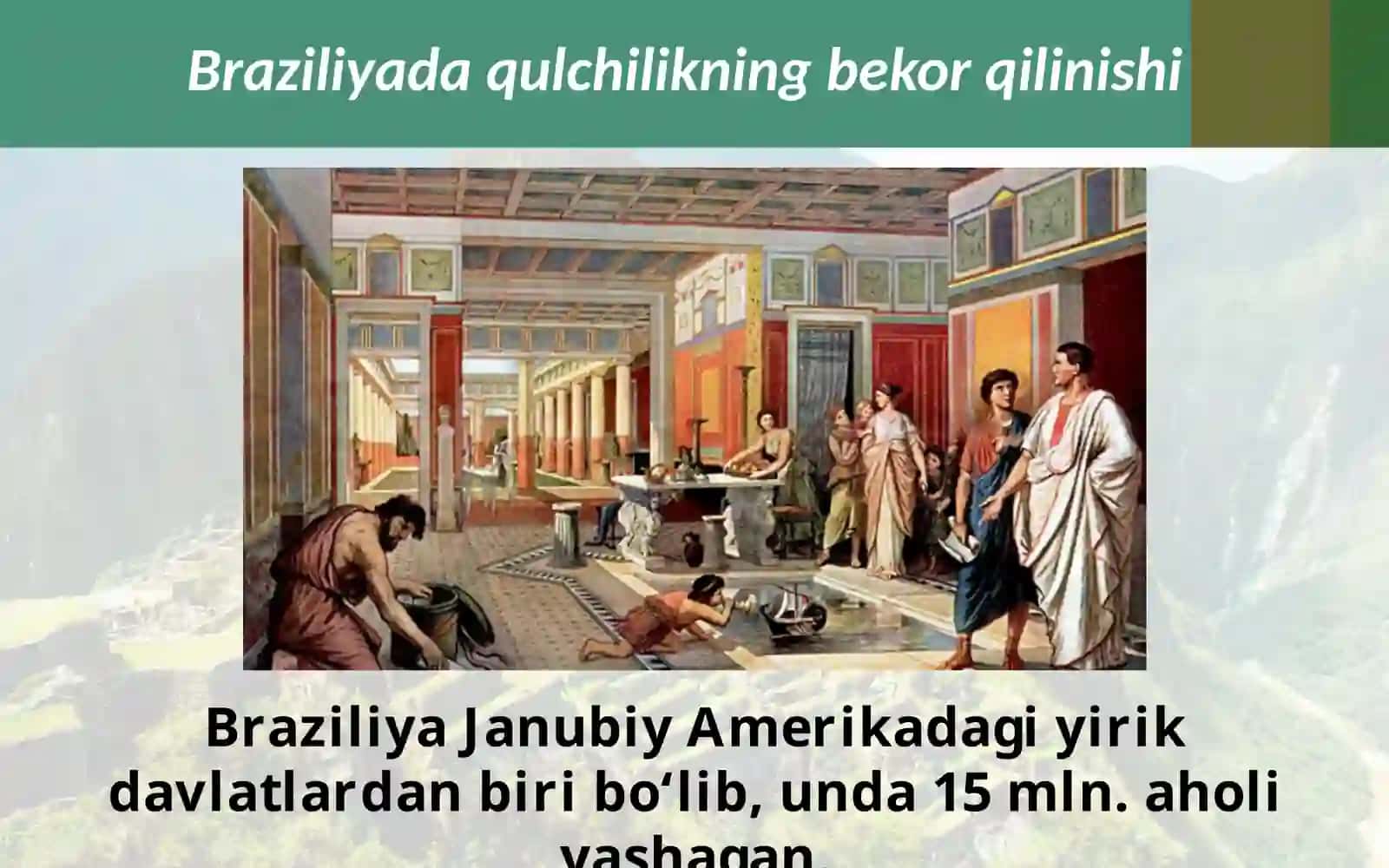 9-sinf Jahon tarixi fani darsligi asosida 18-yuzasidan 10 ta test tuzish 3