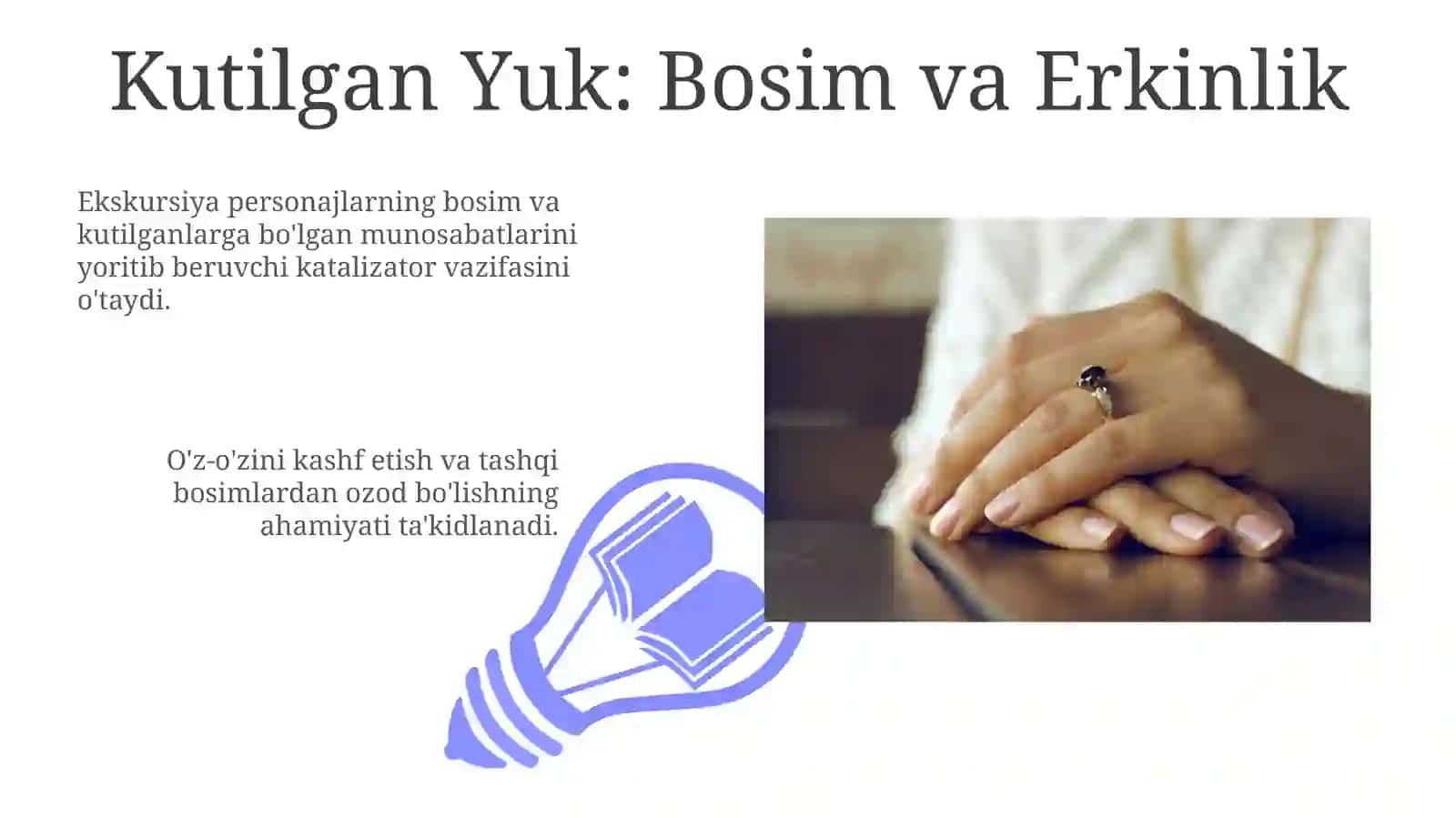 Kutilgan Yuk: Bosim va Erkinlik 3