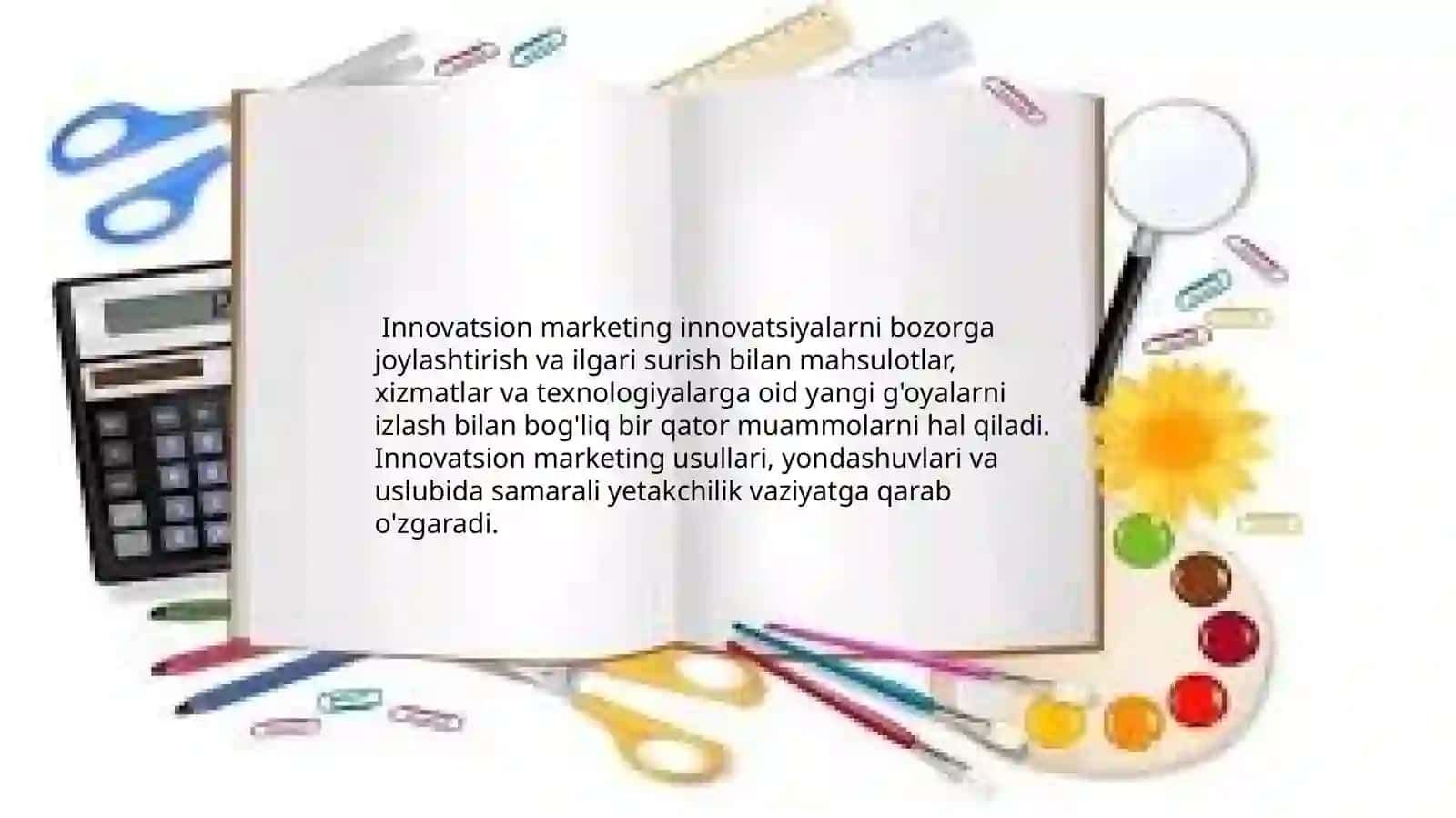 Reja: 1.Innovation marketingvabozor 3