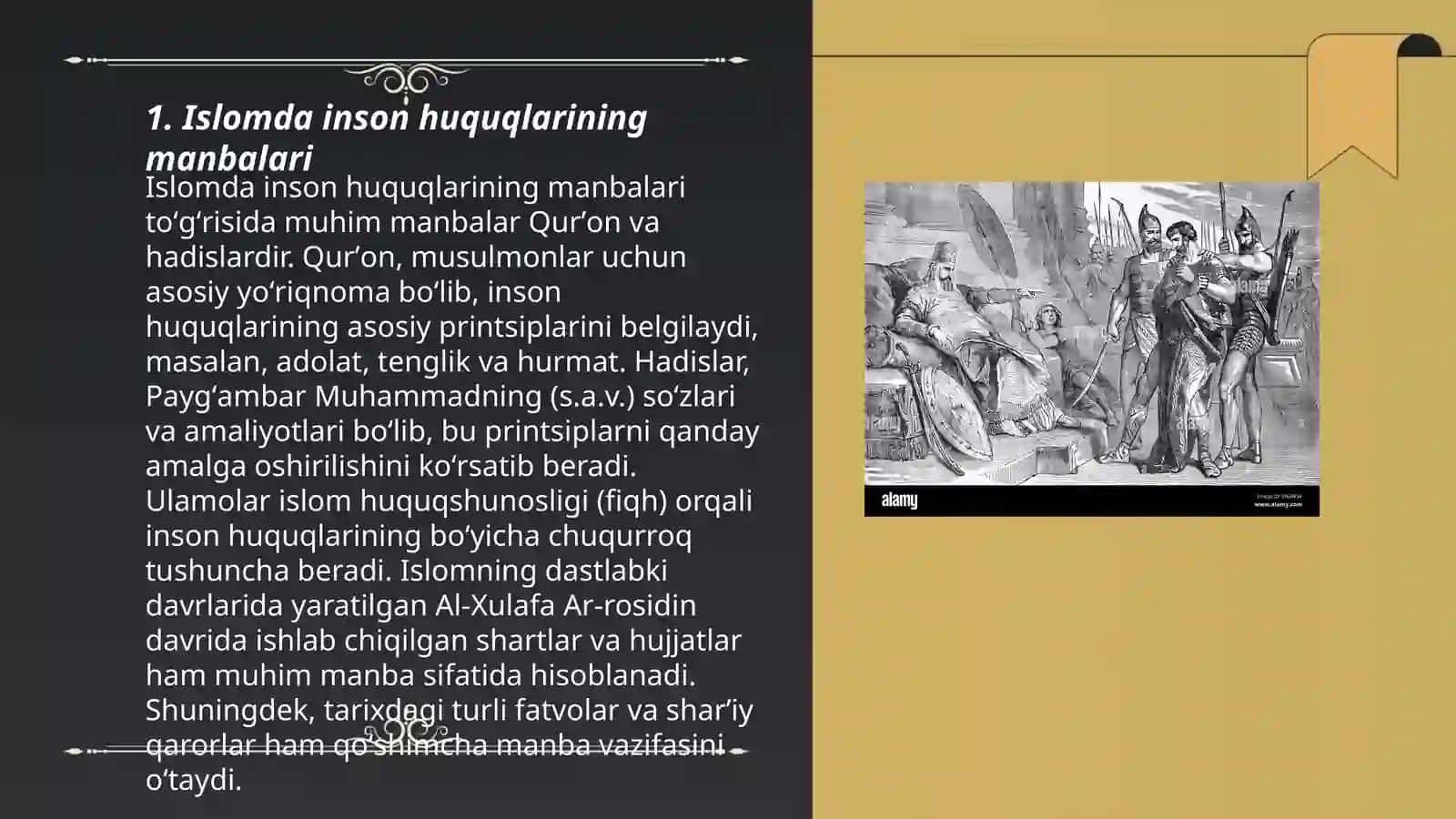 Islomda inson huquq va erkinliklarini ta'minlashning oʻziga xos jihatlari 3