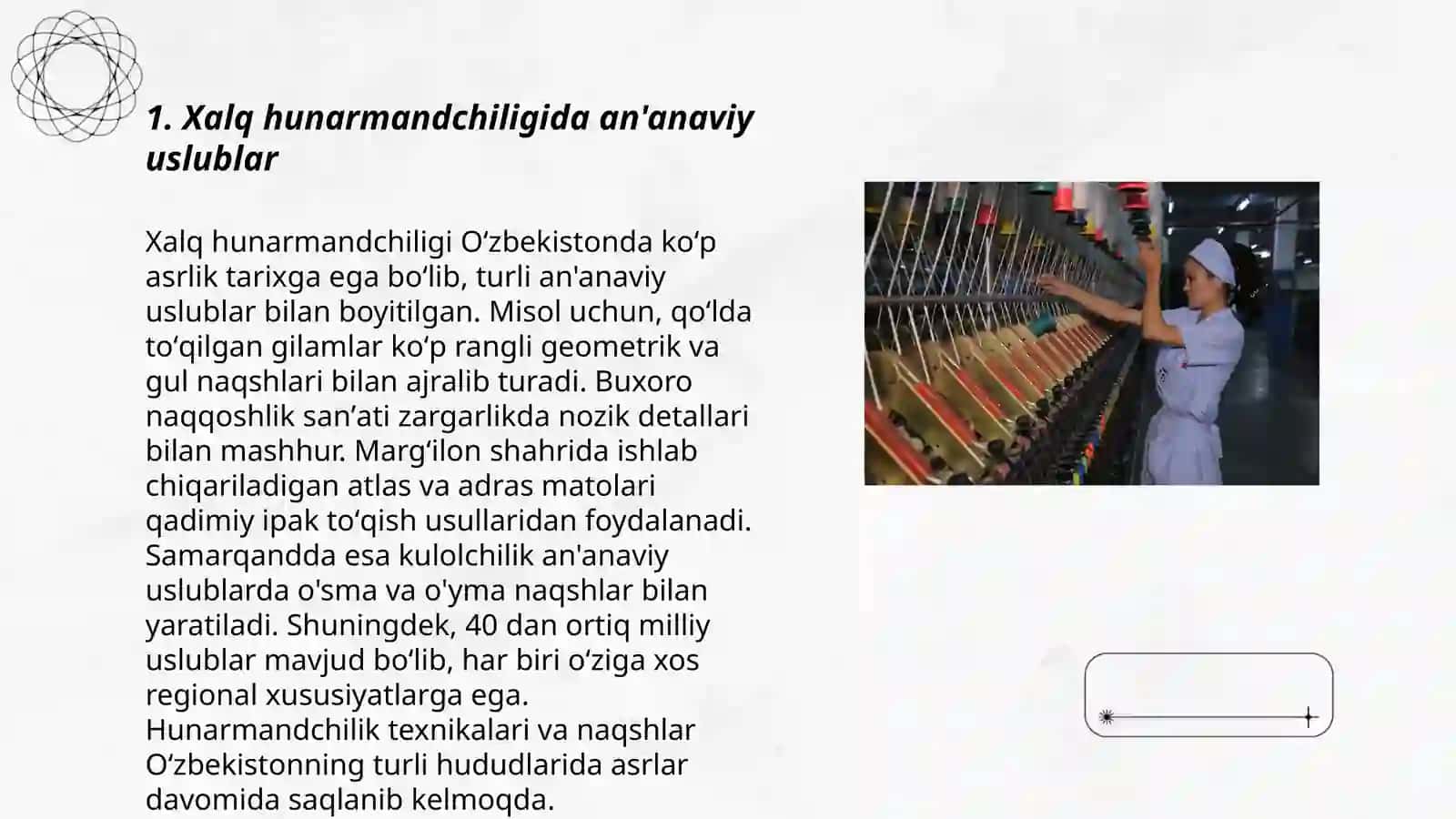Xalq hunarmandchilik turlari va ularning tarixi 3