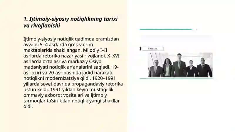 Ijtimoiy siyosiy notiqlik 3