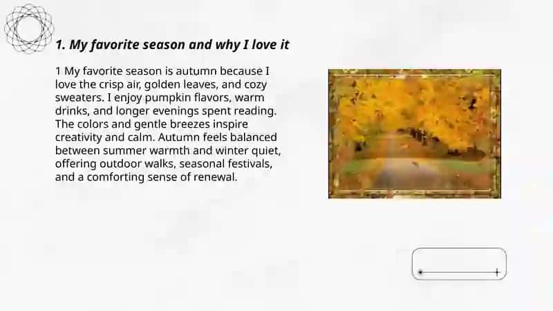 My favorite season 3