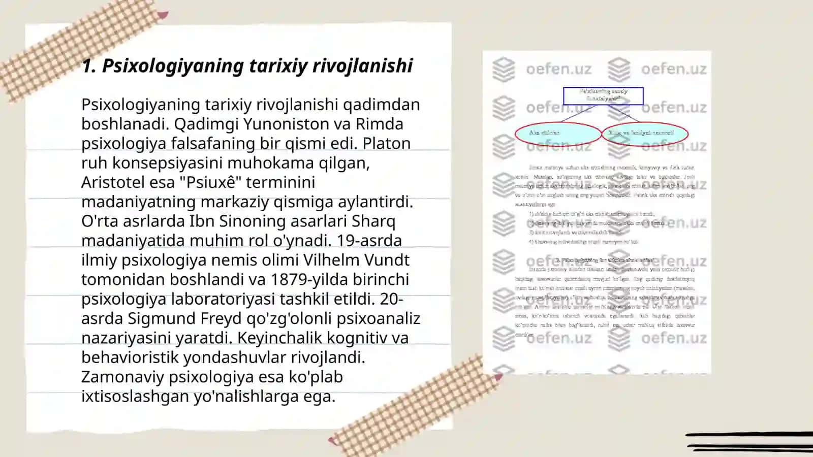 Psixologiyaning mustaqil fan sifatida shakllanishi 3