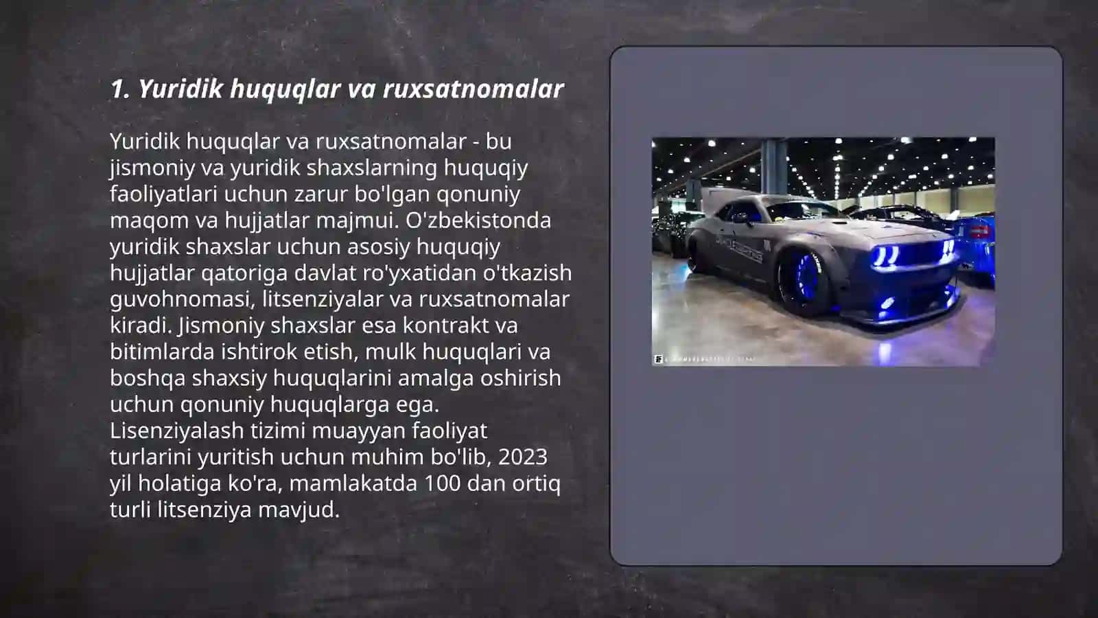 Auto tuning ochish uchun biznes reja 3