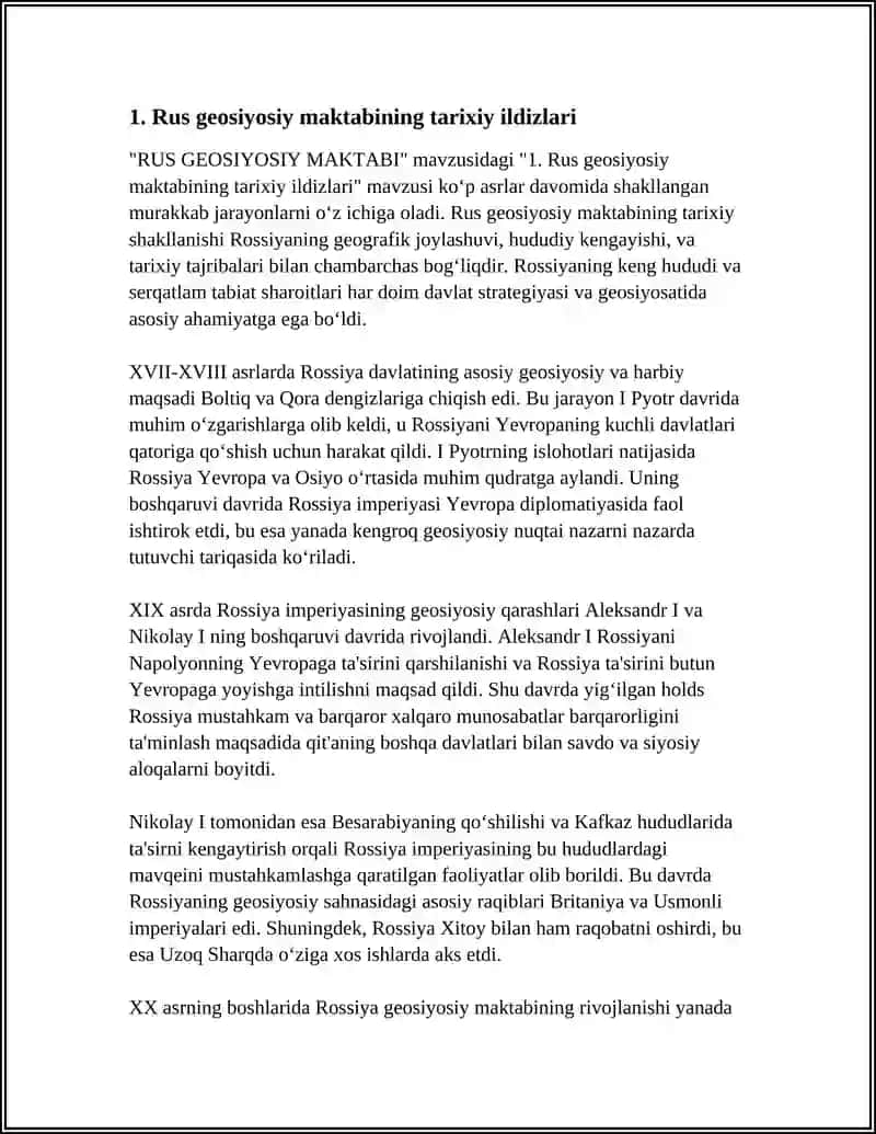 Rus geosiyosiy maktabi 3