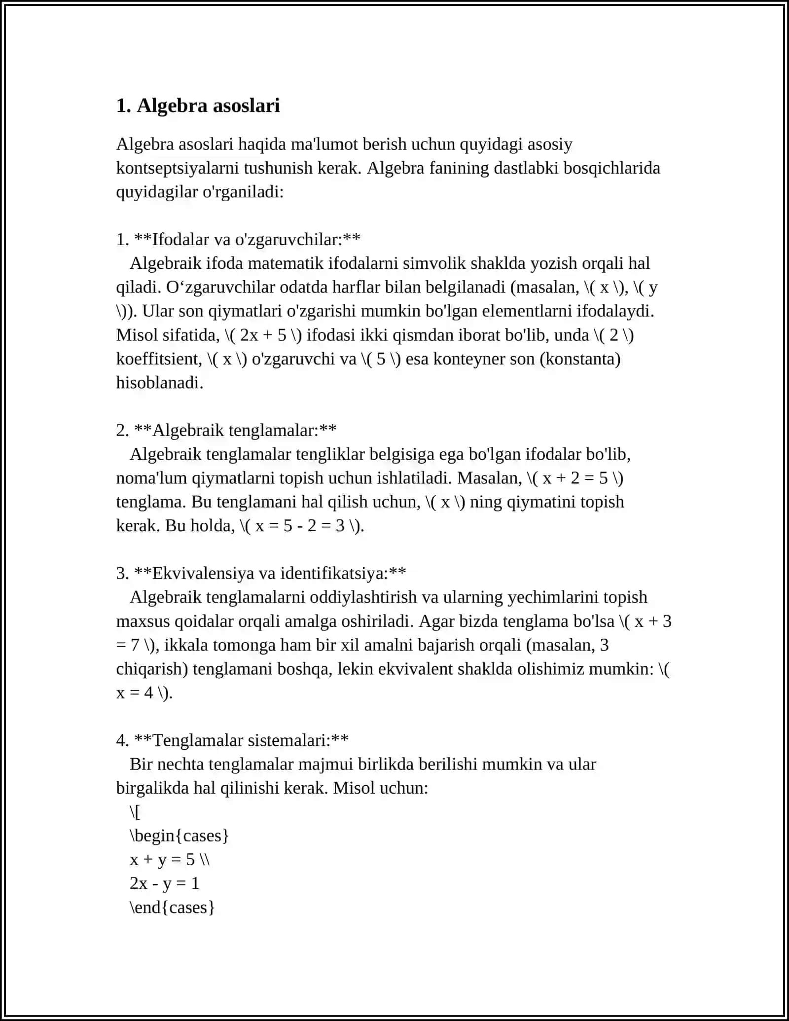 MAKTAB MATEMATIKA KURSIDA TAʼLIM METODLARI 3