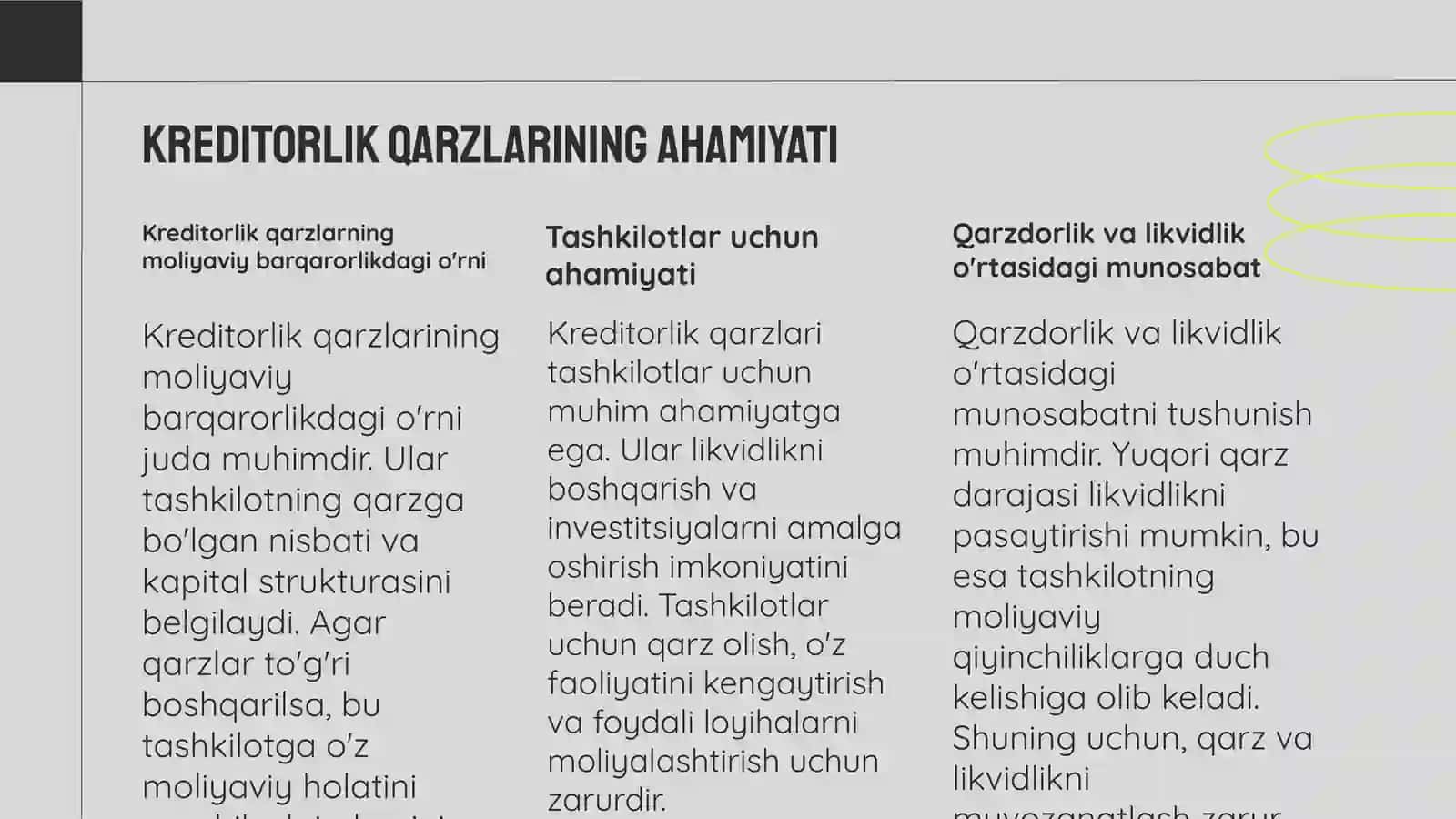 Kreditorlik qarzlar tahlili 3