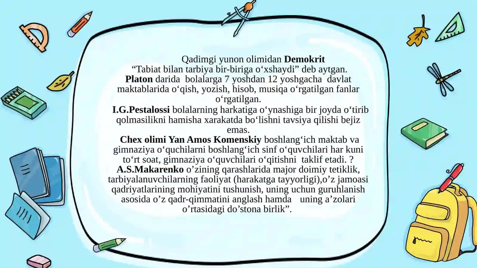 Pedagogik kvalimetriya-ta’lim jarayoni sifat o’lchovi 3