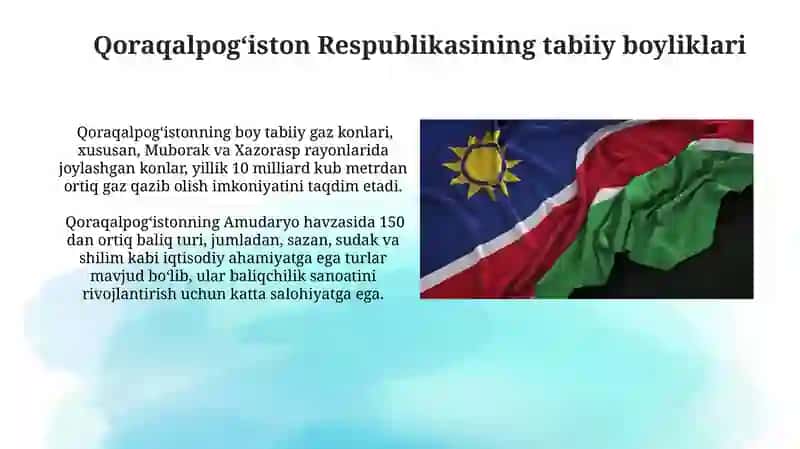 Qoraqalpog'iston Respublikasi 3
