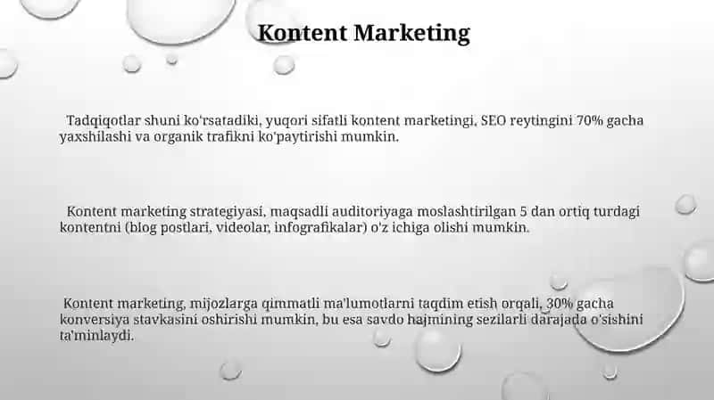 Marketing,uning turlari va bozor tizimidagi roli 3