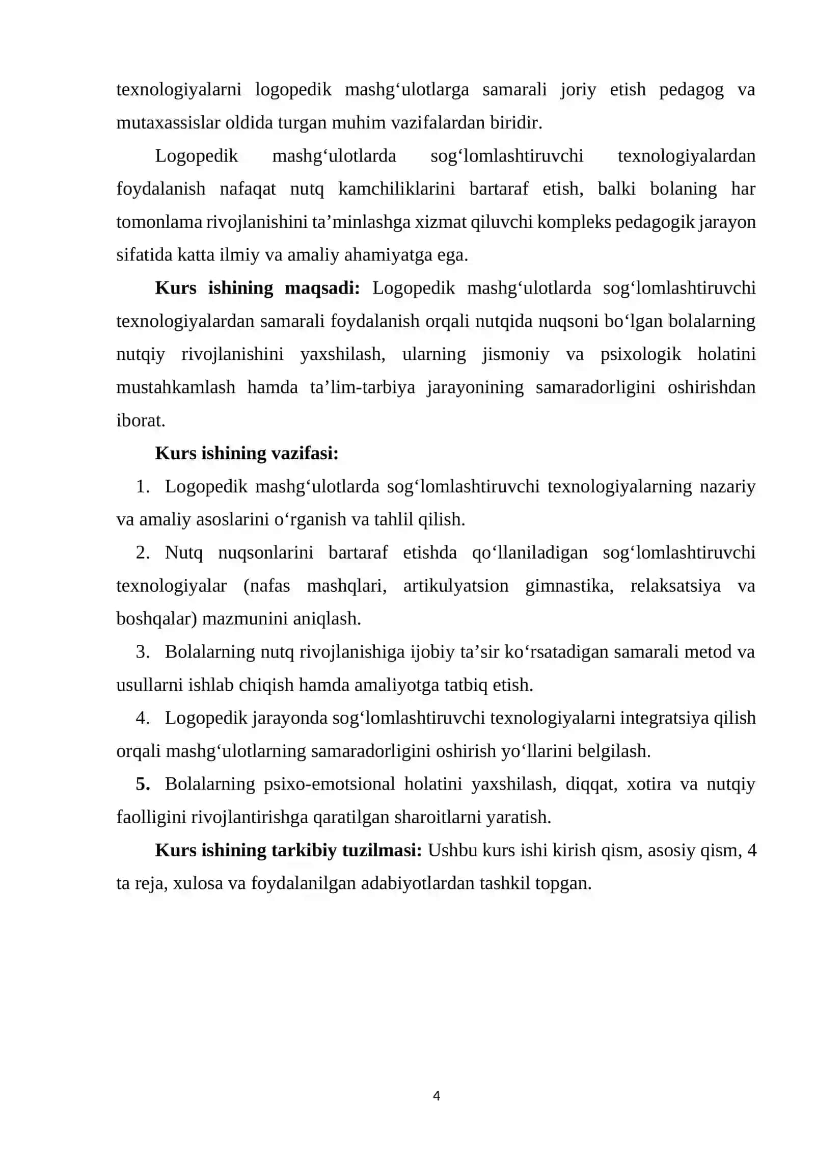Logopedik mashg‘ulotlarda sog‘lomlashtiruvchi texnologiyalardan foydalanish 3