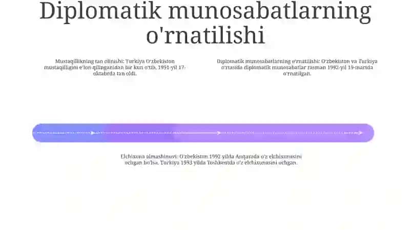 O'Zbekiston Va Turkiya Diplomatik Aloqalari 3