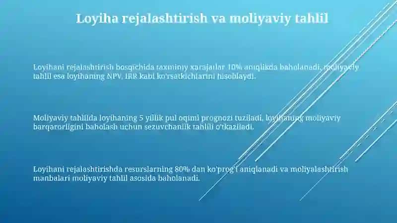 Kapitalni moliyaviy taminot jarayonini boshqarish 3