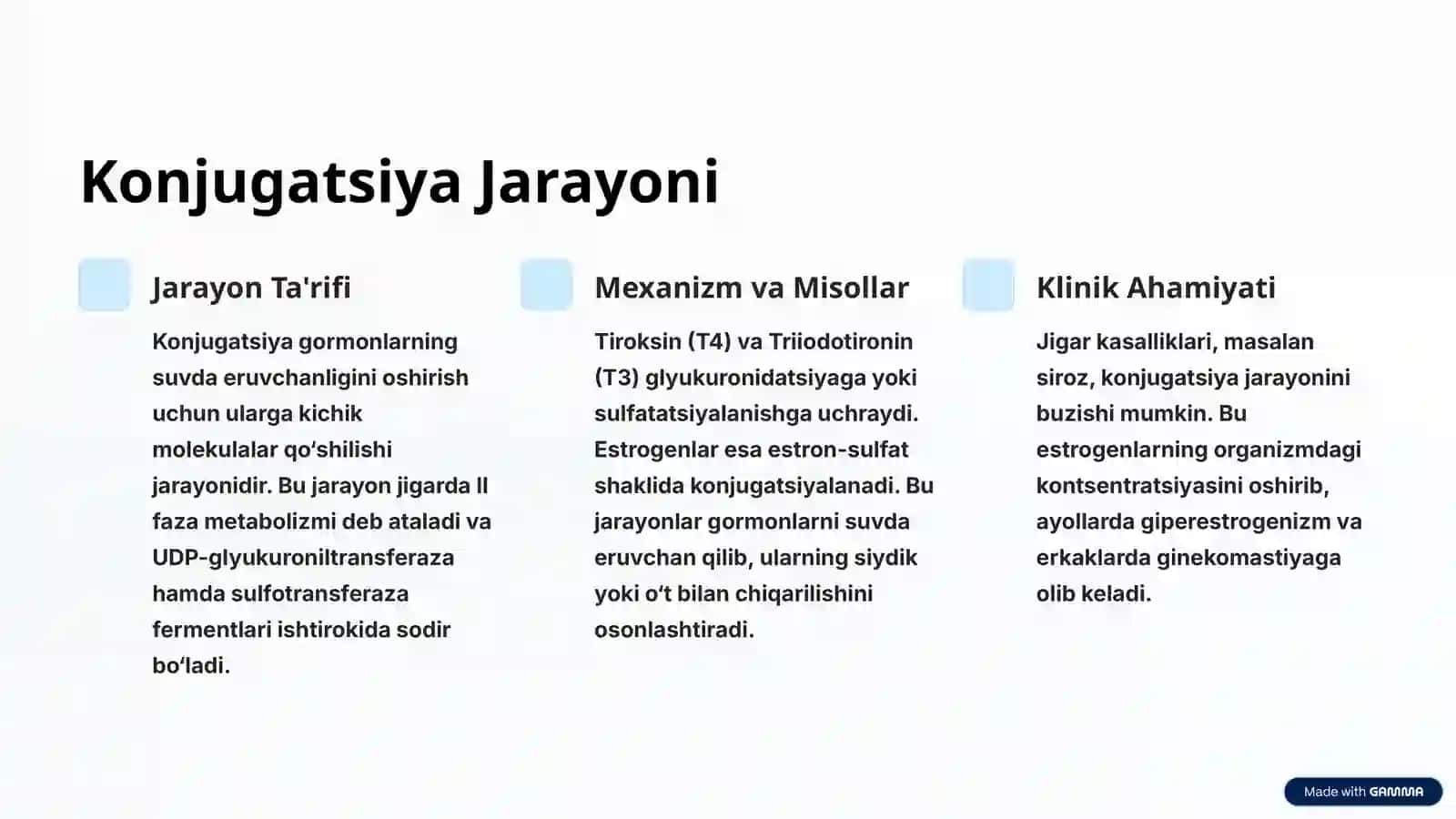 Jigarda Gormonlarning Zararsizlantirilishi: Umumiy Tushuncha 3