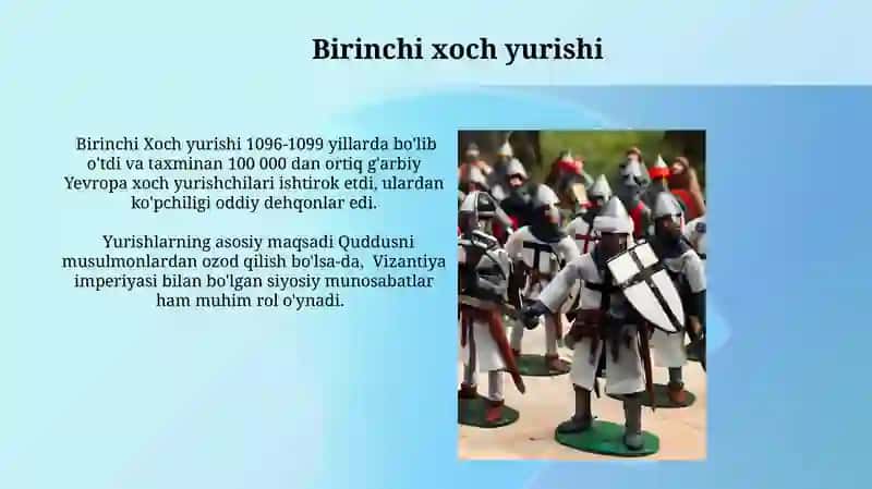 Xoch yurishlari 3